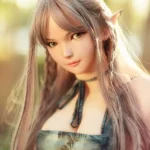 163cm 5ft4 Floral Hair Accessory Sex Dolls Soft Sweet Beauty Sex Dolls In Stock (EU Only)