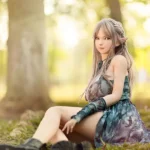 163cm 5ft4 Floral Hair Accessory Sex Dolls Soft Sweet Beauty Sex Dolls In Stock (EU Only)