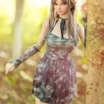 163cm 5ft4 Floral Hair Accessory Sex Dolls Soft Sweet Beauty Sex Dolls In Stock (EU Only)