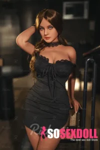 164cm 5ft4 Black Lace Lingerie Love Dolls Seductive Fantasy Sex Dolls In Stock(US Only)