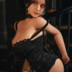 164cm 5ft4 Black Lace Lingerie Love Dolls Seductive Fantasy Sex Dolls In Stock(US Only)