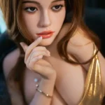 164cm 5ft4 Gold Mini Dress Love Dolls Glamorous Party Outfit Dolls In Stock(US Only)