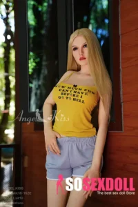 164cm 5ft4 Yellow Crop Top Sexy Sex Dolls Realistic Big Breast Sex Dolls