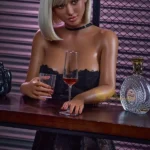 Bold Blonde Bar Fantasy Silicone Sex Doll