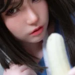 Silicone Asian Cute Maid Innocent Charm Sex Doll