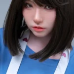 Silicone Asian Cute Maid Innocent Charm Sex Doll