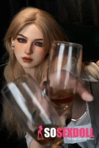Silicone Blonde Gentle Muse Alluring Sex Doll