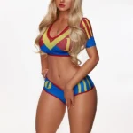 Silicone Bold Fiery Soccer Girl Sex Doll