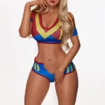 Silicone Bold Fiery Soccer Girl Sex Doll