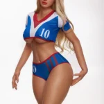 Silicone Busty Gentle Cheerleader Sex Doll