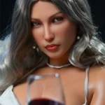 Silicone Elegant Busty Mature Lounge Sex Doll