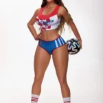 Silicone Fiery Soccer Babe Fantasy Sex Doll