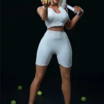 Silicone Sporty Tennis Tease Perfect Form Sex Doll