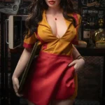 Silicone Sultry Curvy Waitress Flirty Sex Doll