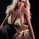 165cm 5ft4 Blonde Beach Style Sex Dolls Sexy Swimsuit Love Dolls In Stock (EU Only)