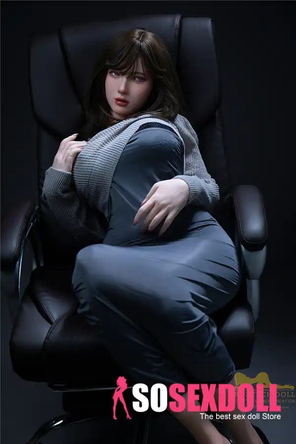 Silicone Asian Elegant Office Lady Sex Doll