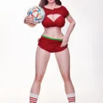 Silicone Athletic Sexy Soccer Sports Fantasy Sex Doll