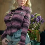 Silicone Casual Denim Country Girl Sex Doll