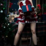 Silicone Curvy Playful Festive Christmas Fantasy Sex Doll