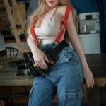 Silicone Curvy Sexy Mechanic Fantasy Sex Doll