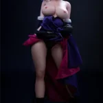 Silicone Curvy Warrior Dark Jeanne Cosplay Sex Doll