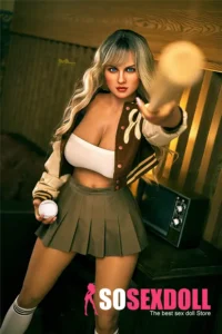 Silicone Sexy Baseball Girl Sport Fantasy Sex Doll