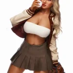 Silicone Sexy Baseball Girl Sport Fantasy Sex Doll
