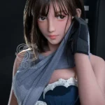 166cm 5ft5 Athletic Body Realistic Sex Dolls Blue Workout Outfit Dolls C Cup