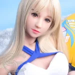 166cm 5ft5 Blonde Bikini Sexy Sex Dolls Beach Style Love Dolls C Cup