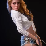 166cm 5ft5 Blonde Sexy Big Breasted Sex Dolls Glamorous Lifelike Dolls In Stock(US Only)