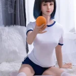 166cm 5ft5 Japanese Gym Uniform Sex Dolls Short Hair Cute Love Dolls C Cup