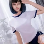166cm 5ft5 Japanese Gym Uniform Sex Dolls Short Hair Cute Love Dolls C Cup