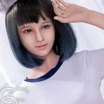 166cm 5ft5 Japanese Gym Uniform Sex Dolls Short Hair Cute Love Dolls C Cup
