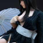 166cm 5ft5 Japanese Kimono Love Dolls Traditional Style Realistic Dolls C Cup
