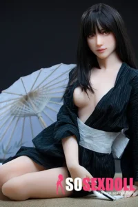 166cm 5ft5 Japanese Kimono Love Dolls Traditional Style Realistic Dolls C Cup