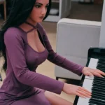166cm 5ft5 Purple Dress Love Dolls Mature Elegant Sex Dolls In Stock(US Only)