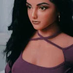 166cm 5ft5 Purple Dress Love Dolls Mature Elegant Sex Dolls In Stock(US Only)