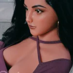 166cm 5ft5 Purple Dress Love Dolls Mature Elegant Sex Dolls In Stock(US Only)