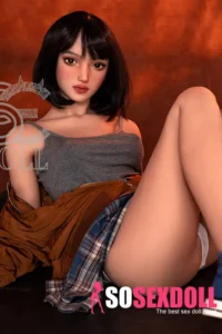 166cm 5ft5 Realistic Cute Teen Style Sex Dolls Schoolgirl Outfit Love Dolls C Cup