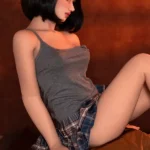 166cm 5ft5 Realistic Cute Teen Style Sex Dolls Schoolgirl Outfit Love Dolls C Cup