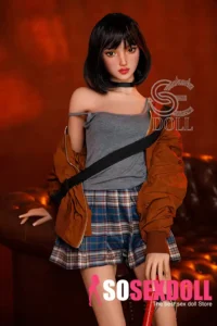166cm 5ft5 Realistic Cute Teen Style Sex Dolls Schoolgirl Outfit Love Dolls C Cup