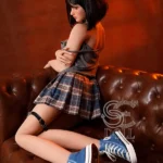 166cm 5ft5 Realistic Cute Teen Style Sex Dolls Schoolgirl Outfit Love Dolls C Cup