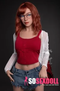166cm 5ft5 Realistic Everyday Beauty Dolls Glasses Intellectual Love Dolls C Cup