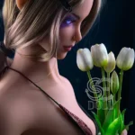 166cm 5ft5 Wine Red Spaghetti Strap Dress Sex Dolls Elegant Fantasy Sex Dolls C Cup