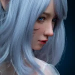 ตุ๊กตาคอสเพลย์ซิลิโคนอนิเมะแฟนตาซีเอลฟ์ไร้เดียงสา