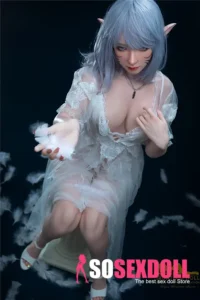 ตุ๊กตาคอสเพลย์ซิลิโคนอนิเมะแฟนตาซีเอลฟ์ไร้เดียงสา