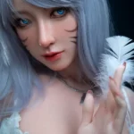 ตุ๊กตาคอสเพลย์ซิลิโคนอนิเมะแฟนตาซีเอลฟ์ไร้เดียงสา