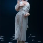 ตุ๊กตาคอสเพลย์ซิลิโคนอนิเมะแฟนตาซีเอลฟ์ไร้เดียงสา