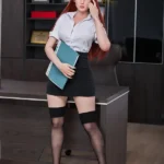 Silicone Busty Mature Office Secretary Roleplay Sex Doll