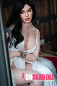 ตุ๊กตาเซ็กส์แฟนตาซีซิลิโคนโค้งมนหรูหราบนระเบียง